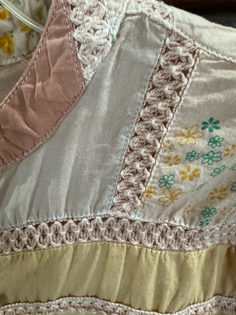 ivy jane Patchwork Pink Floral top - Picture 3 of 10